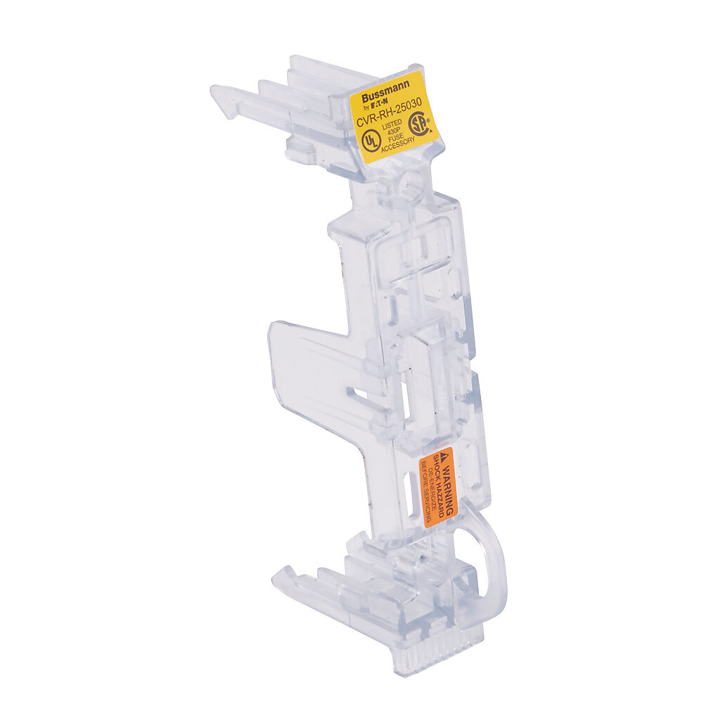 CVR-RH-25030 - Bussmann fuse block cover, for use with 250V 30A Class R modular fuse blocks.