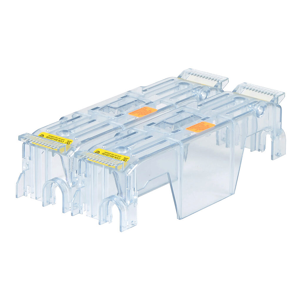 CVR-RH-25100-2 - Bussmann fuse block cover, package of 2. For use with 250V 100A Class R modular fuse blocks.