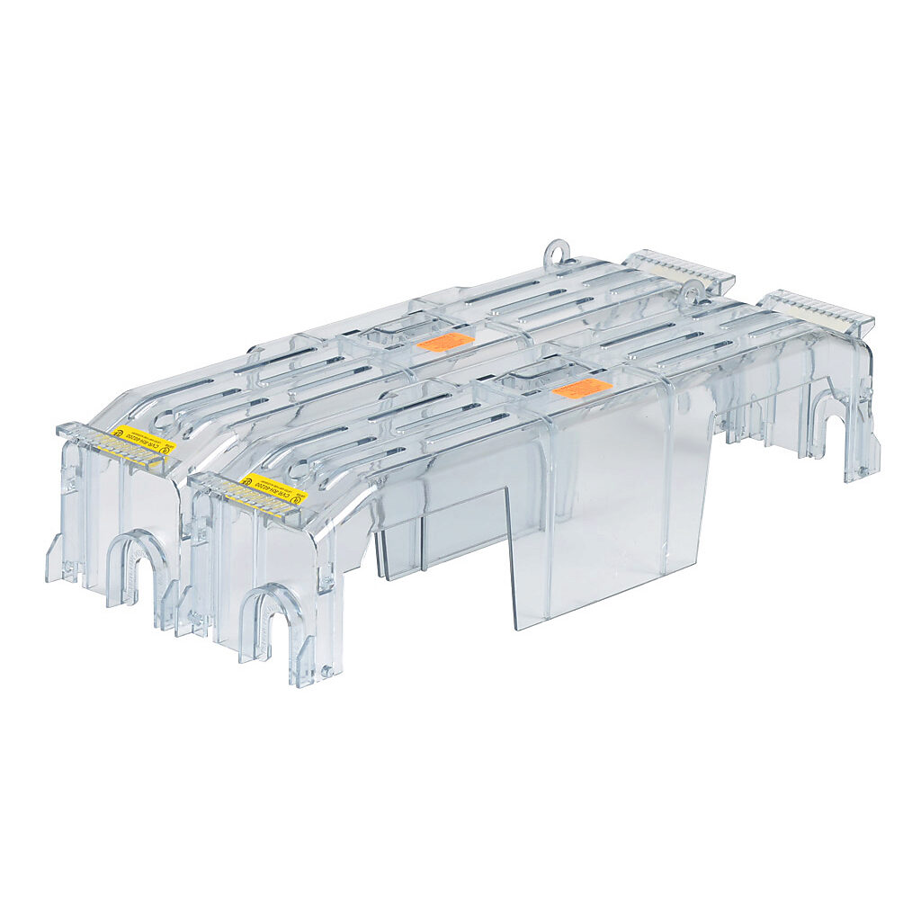 CVR-RH-60200-2 - Bussmann fuse block cover, package of 2. For use with 600V 200A Class R modular fuse blocks.