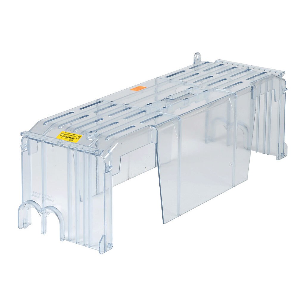 CVR-RH-60600-1 - Bussmann fuse block cover, for use with 600V 600A Class R modular fuse blocks.