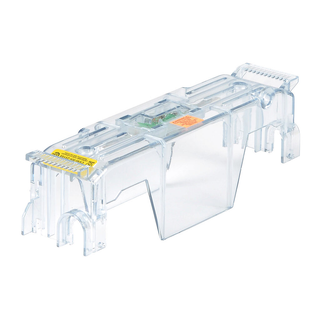CVRI-RH-25100-1 - Bussmann fuse block cover, with indicator. For use with 250V 100A Class R modular fuse blocks.