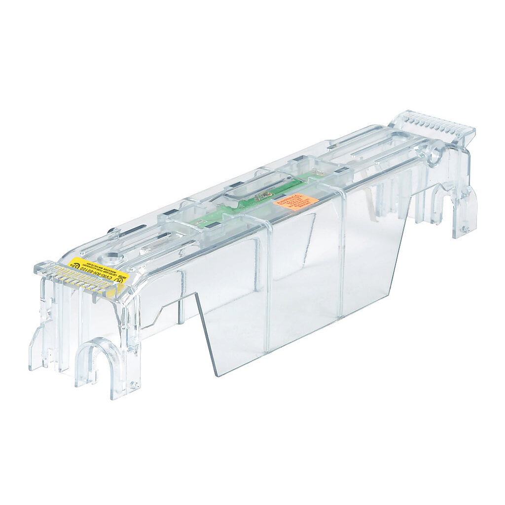 CVRI-RH-60100-1 - Bussmann fuse block cover, with indicator. For use with 600V 100A Class R modular fuse blocks.