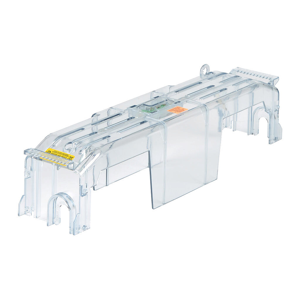 CVRI-RH-60200-1 - Bussmann fuse block cover, with indicator. For use with 600V 200A Class R modular fuse blocks.