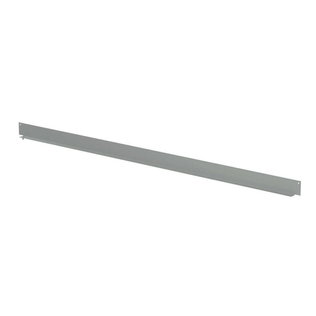 CWBA260 - Hammond CW series lay-in wireway fitting, partition, 2.5 x 2.5 x 60in, carbon steel, ANSI 61 gray, powder coat finish, NEMA 1. For use with CW series wireway.