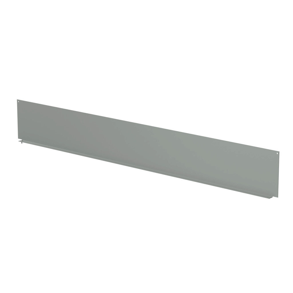 CWBA860 - Hammond CW series lay-in wireway fitting, partition, 8 x 8 x 60in, carbon steel, ANSI 61 gray, powder coat finish, NEMA 1. For use with CW series wireway.