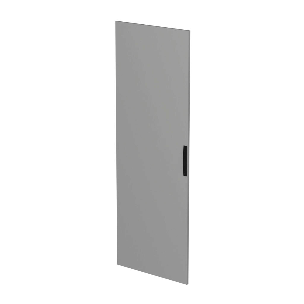 DBE228 - Quadritalia OK series door, 2200 x 800mm, carbon steel, RAL 7035 light gray.