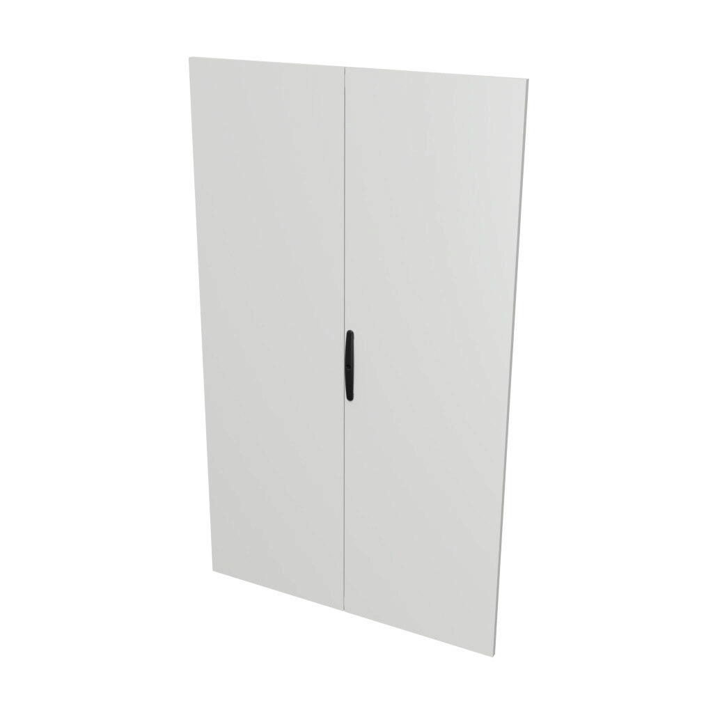 DBE22C - Quadritalia OK series double door, 2200 x 1200mm, carbon steel, RAL 7035 light gray.