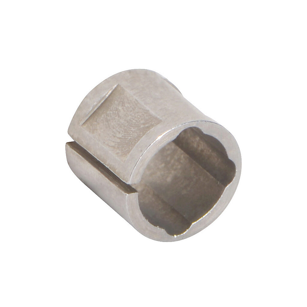 DC-BRS04-05M - SureMotion bore reducer, clamping, stainless steel body, 1/4in outside diameter, 5mm inside diameter.