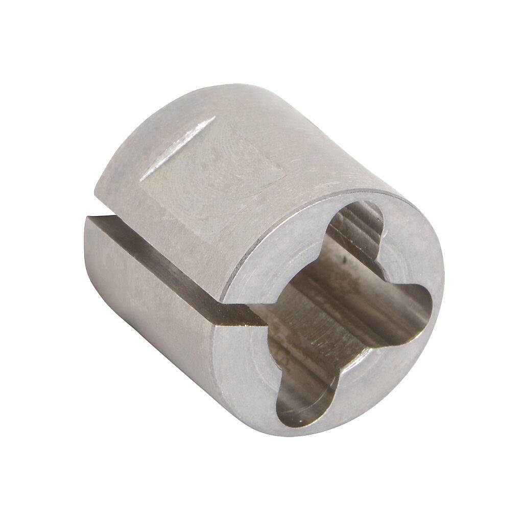 DC-BRS08-04 - SureMotion bore reducer, clamping, stainless steel body, 1/2in outside diameter, 1/4in inside diameter.