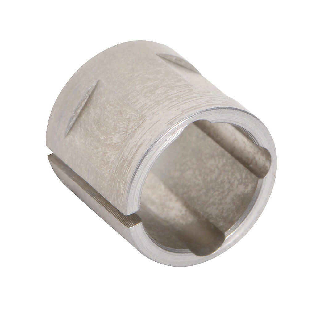 DC-BRS08-10M - SureMotion bore reducer, clamping, stainless steel body, 1/2in outside diameter, 10mm inside diameter.