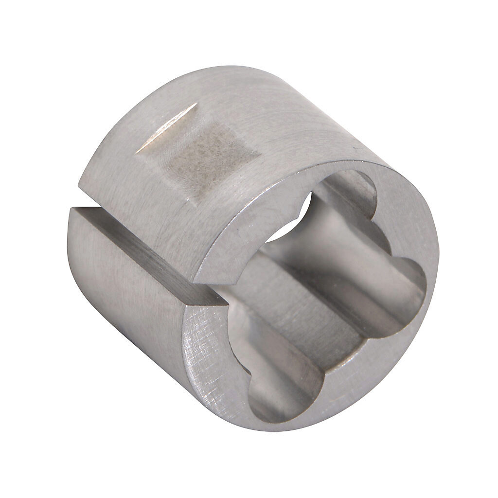 DC-BRS10-10M - SureMotion bore reducer, clamping, stainless steel body, 5/8in outside diameter, 10mm inside diameter.