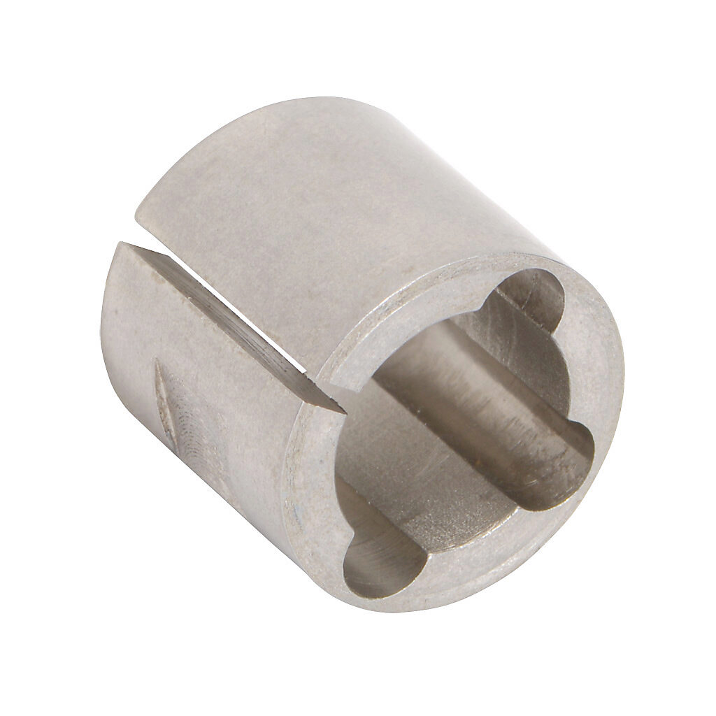 DC-BRS12-08 - SureMotion bore reducer, clamping, stainless steel body, 3/4in outside diameter, 1/2in inside diameter.