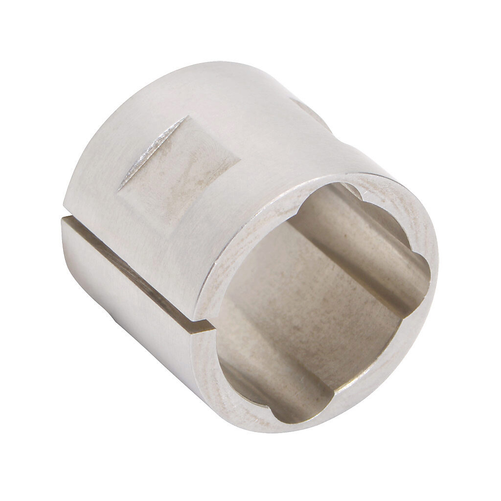 DC-BRS14-11 - SureMotion bore reducer, clamping, stainless steel body, 7/8in outside diameter, 11/16in inside diameter.