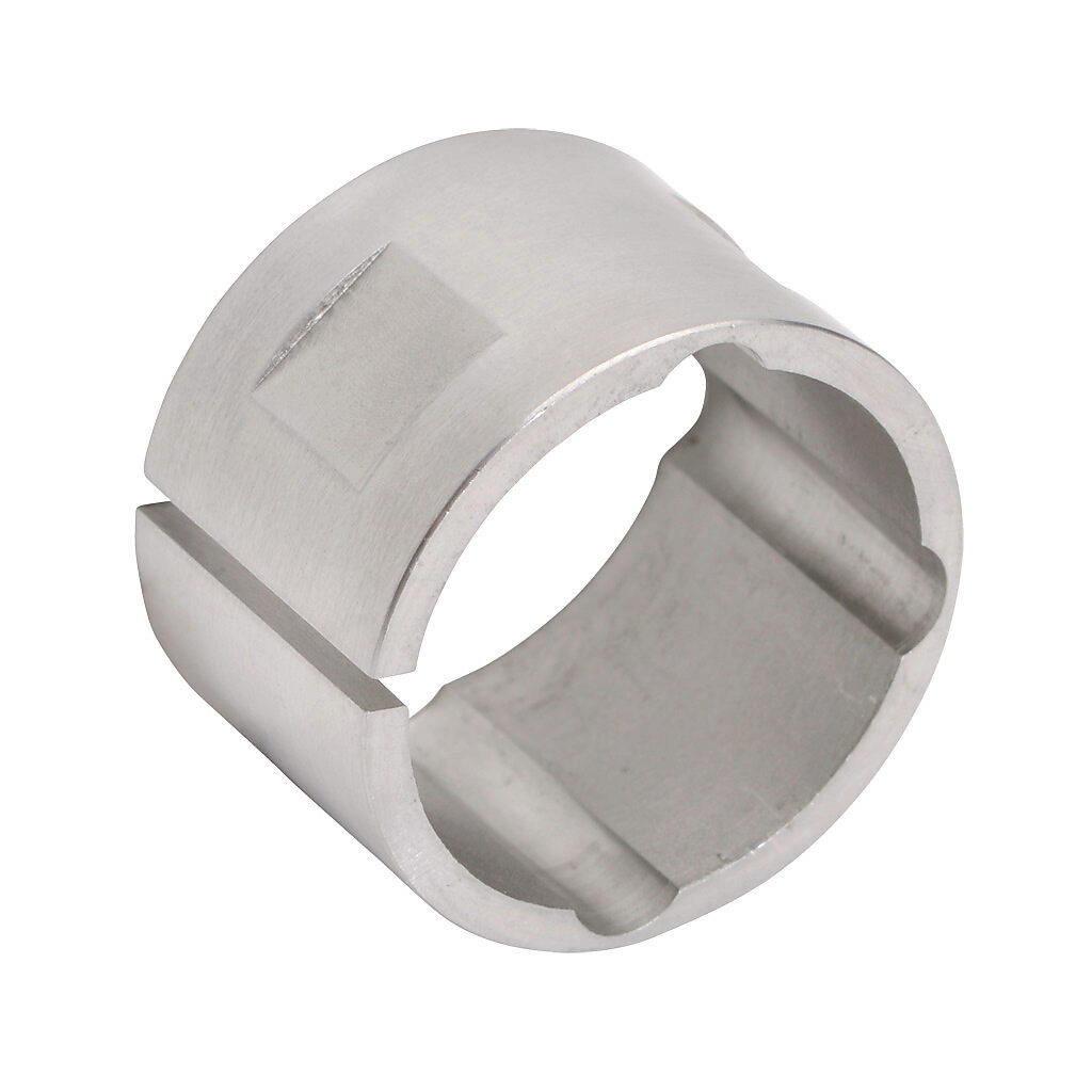DC-BRS20-17 - SureMotion bore reducer, clamping, stainless steel body, 1-1/4in outside diameter, 1-1/16in inside diameter.