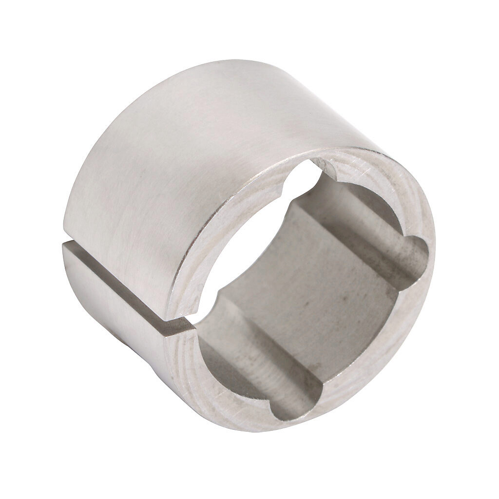 DC-BRS20-24M - SureMotion bore reducer, clamping, stainless steel body, 1-1/4in outside diameter, 24mm inside diameter.