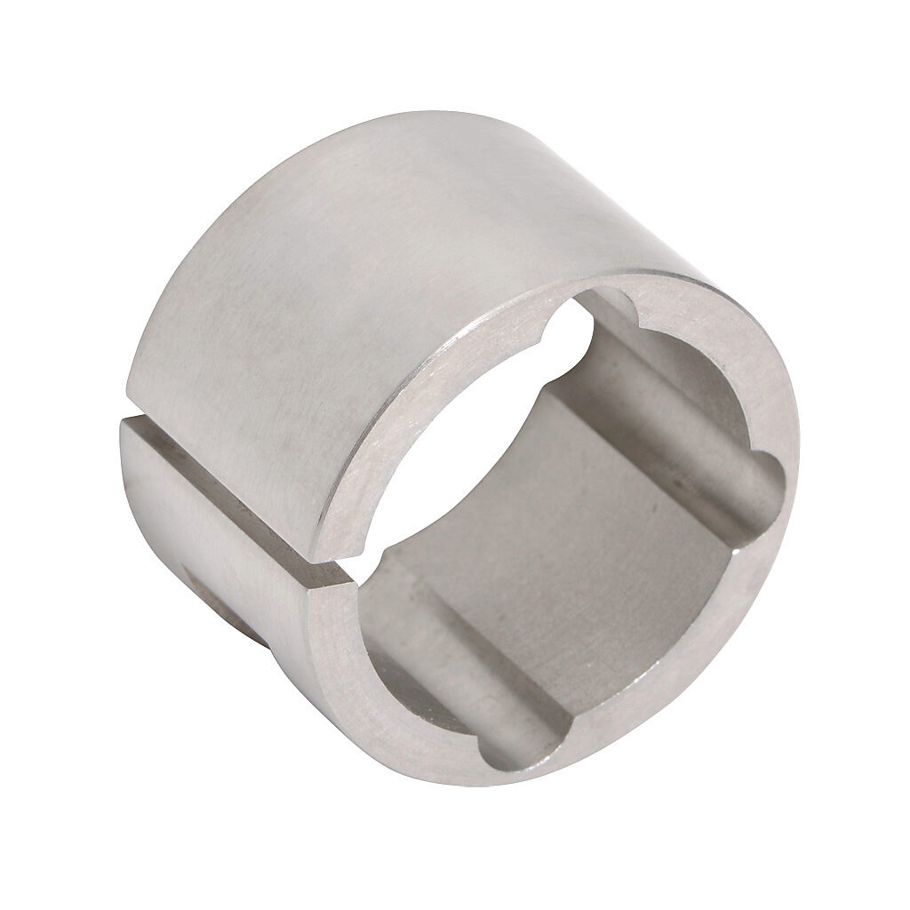 DC-BRS20-25M - SureMotion bore reducer, clamping, stainless steel body, 1-1/4in outside diameter, 25mm inside diameter.