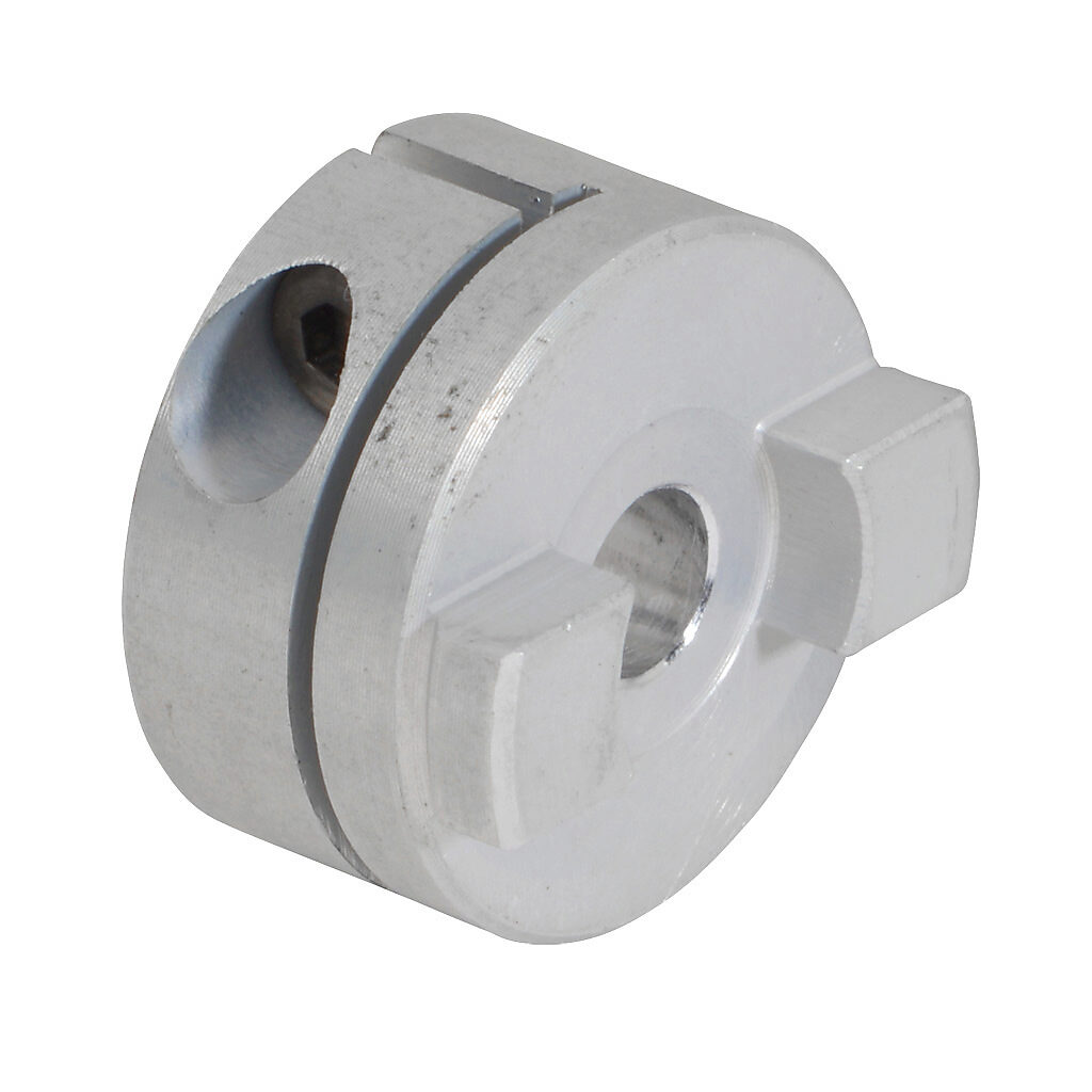 DC-DAC19-05M - SureMotion drive coupling hub, Oldham, aluminum alloy, clamp, size 19, 5mm bore. Requires DC-DDS19 torque disc.