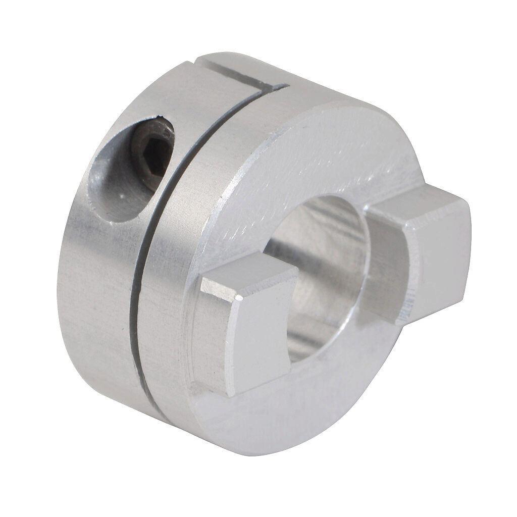 DC-DAC25-12M - SureMotion drive coupling hub, Oldham, aluminum alloy, clamp, size 25, 12mm bore. Requires DC-DDS25 torque disc.