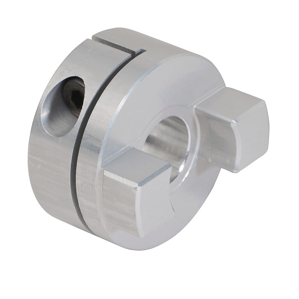 DC-DAC33-12M - SureMotion drive coupling hub, Oldham, aluminum alloy, clamp, size 33, 12mm bore. Requires DC-DDS33 torque disc.
