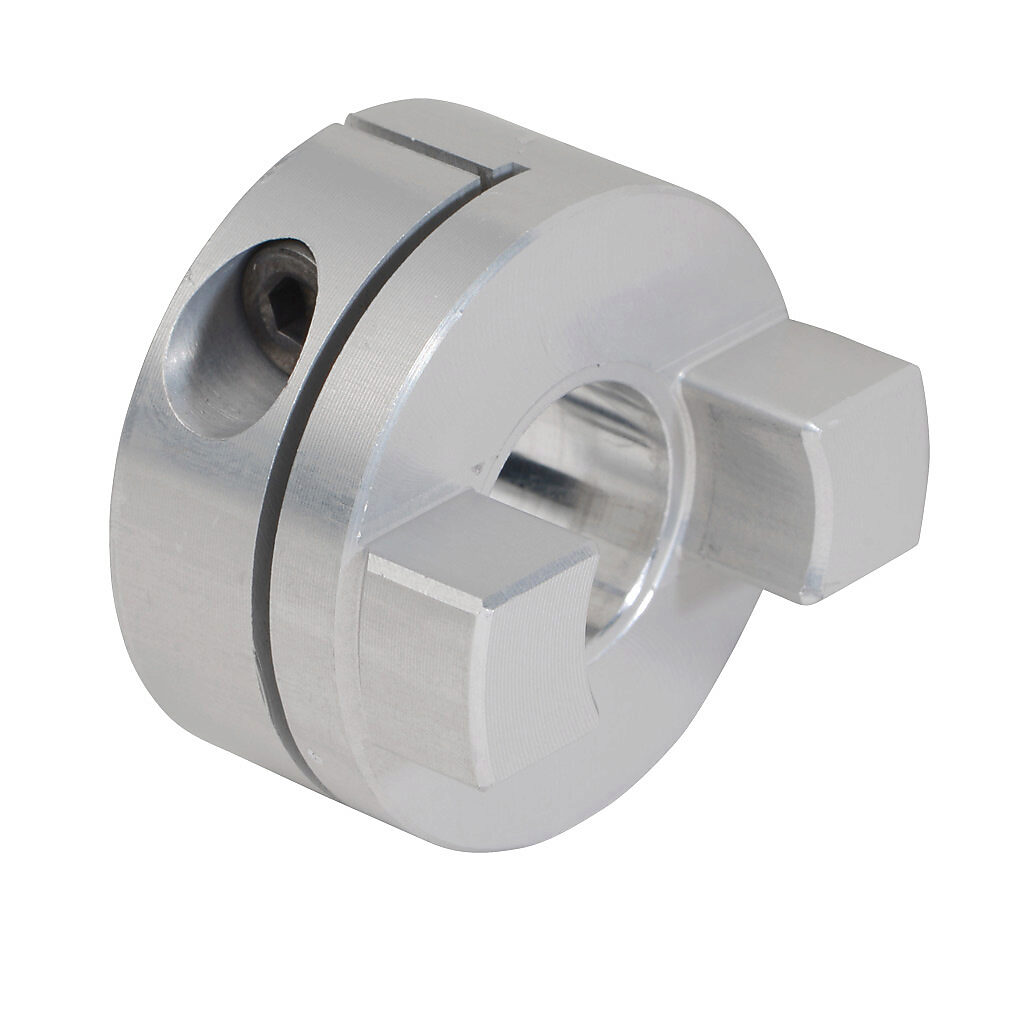 DC-DAC33-14M - SureMotion drive coupling hub, Oldham, aluminum alloy, clamp, size 33, 14mm bore. Requires DC-DDS33 torque disc.