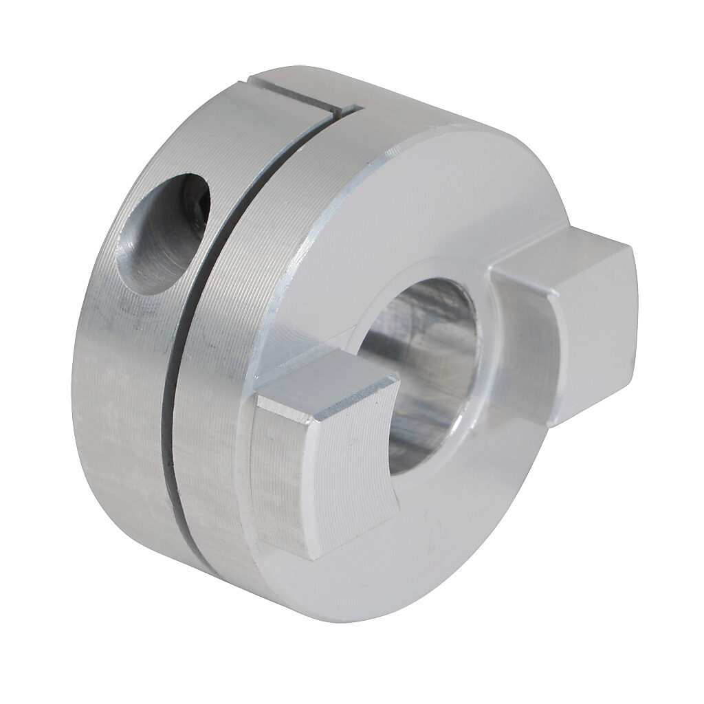 DC-DAC41-16M - SureMotion drive coupling hub, Oldham, aluminum alloy, clamp, size 41, 16mm bore. Requires DC-DDS41 torque disc.