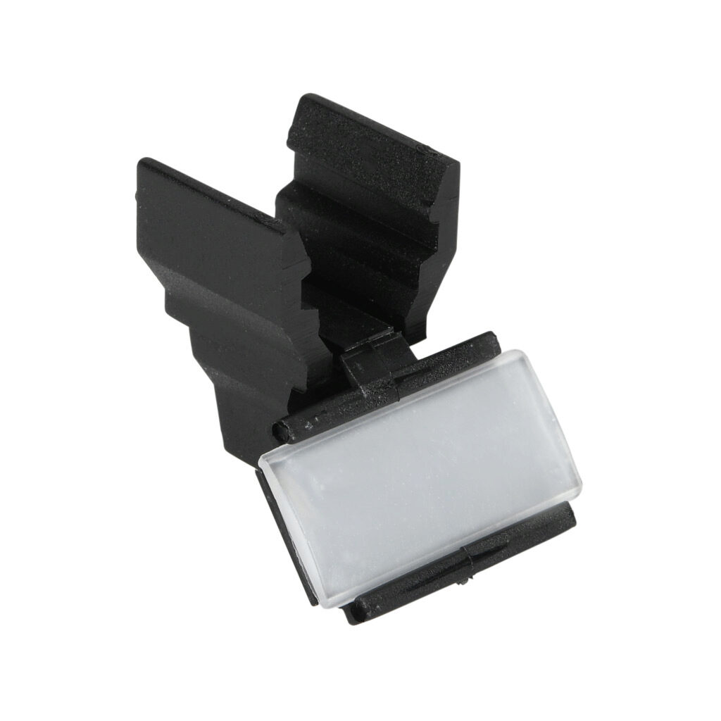 DM1 - Iboco DUCTMARK identification tag, single width. Package of 50. For use with T1 series wire duct. Clips to duct fingers for identification.