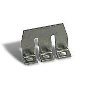 DN-3J6 - DINnector terminal block jumper, screw-down type, 3-pole, 65A, 600V rated (UL). Package of 100. For use with DN-T6 series terminal block.