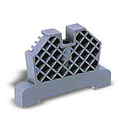 DN-EB35 - DINnector screw-down end bracket, 9mm wide. Package of 50. For use with 35mm DIN rail.