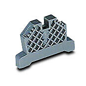 DN-EB35MN - DINnector screw-down end bracket, 9mm wide. Package of 20. For use with 35mm DIN rail.