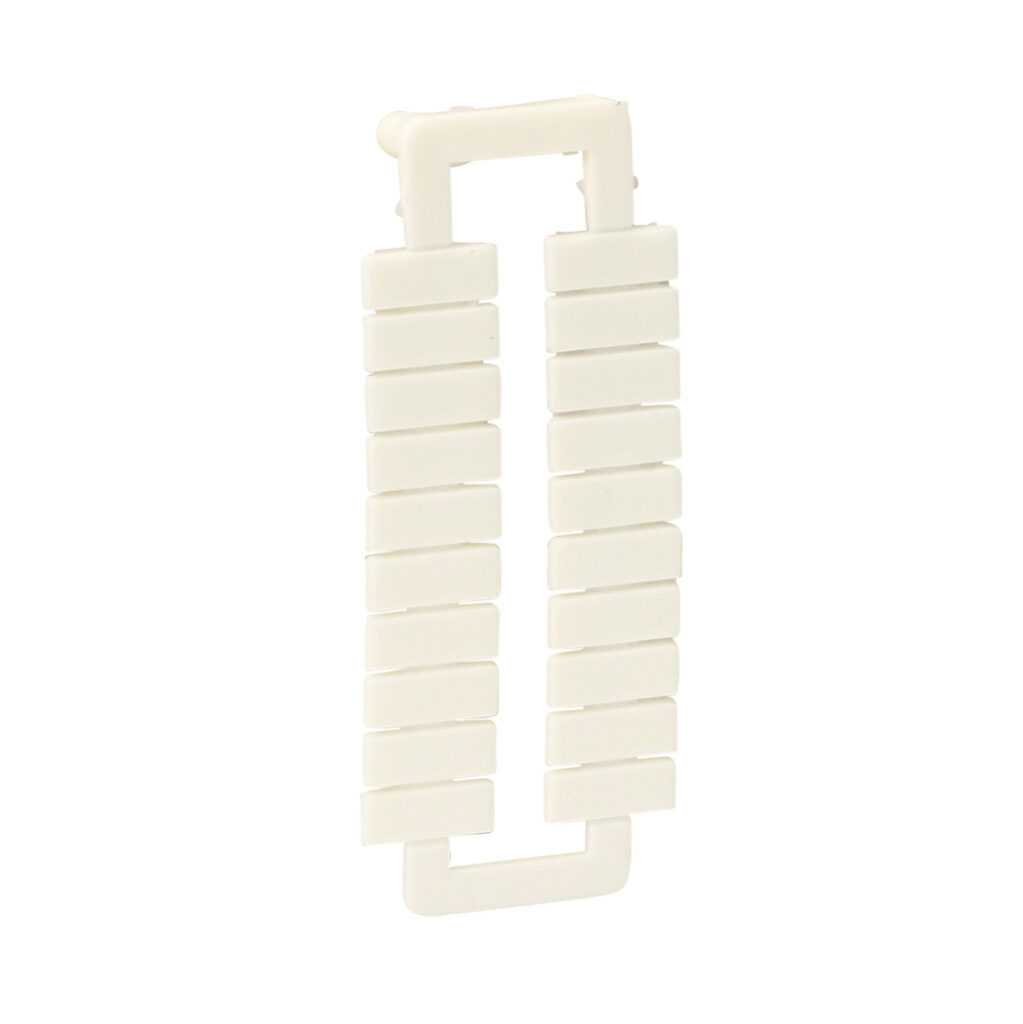 DN-LAB - DINnector marking tag, 5 x 12mm, blank. Package of 500. For use with DN-T12-A series terminal block.