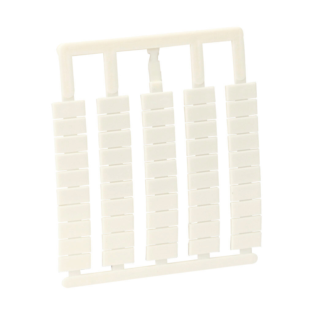 DN-LB - DINnector marking tag, 6 x 12mm, blank. Package of 500. For use with DN-T10-A, DN-D10-A, DN-T8 or DN-F6 series terminal block.