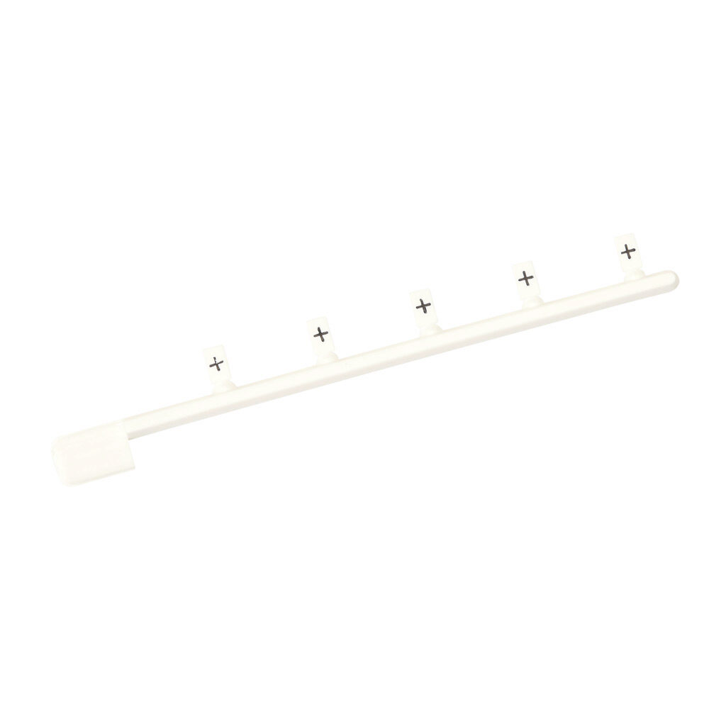 DN-LTPOS - DINnector marking tag, 3 x 5mm, single character (+). Package of 100. For use with DINnector terminal block except DN-Q series.