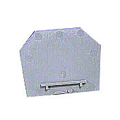 DN-S1210 - DINnector terminal block spacer, gray. Package of 100. For use with DN-T12-A or DN-T10-A series terminal block.