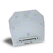 DN-S86 - DINnector terminal block spacer, gray. Package of 100. For use with DN-T8 or DN-T6 series terminal block.