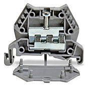 DN-THERM1 - DINnector screw thermocouple terminal block, accepts wire size 30-20 AWG, gray, 35mm DIN rail mount, 10kA SCCR. Package of 50.