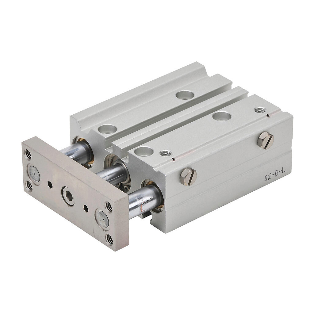E16M040MD-M - NITRA pneumatic cylinder, dual guide rod, 16mm bore, 8mm rod diameter, 40mm stroke, double acting, magnetic piston, universal mount.