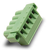 EA-DC-CON - C-more DC 5-terminal power connector, replacement. For use with C-more EA7 and EA9 series touch panels.