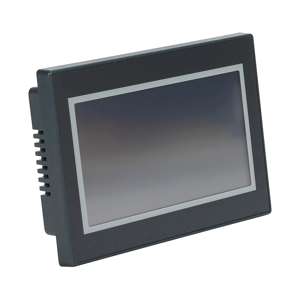 EA3-T4CL - C-more Micro EA3 series touch screen HMI, 4in color TFT LCD, resistive single-touch, widescreen, 480 x 272 pixel, WQVGA, LED backlight, (2) serial, (1) Ethernet and (1) microB-USB ports.