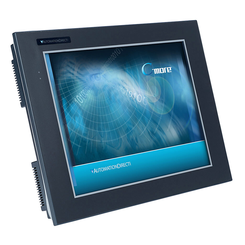 EA9-T15CL-R - C-more EA9 series touch screen HMI, 15in color TFT LCD, resistive single-touch, 1024 x 768 pixel, XGA, LED backlight, (1) serial, (1) Ethernet, (2) USB ports and (2) memory card slots.