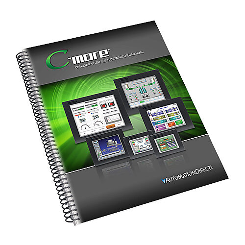 EA9-USER-M - C-more user manual, free download only. For use with C-more EA9 series touch HMIs.