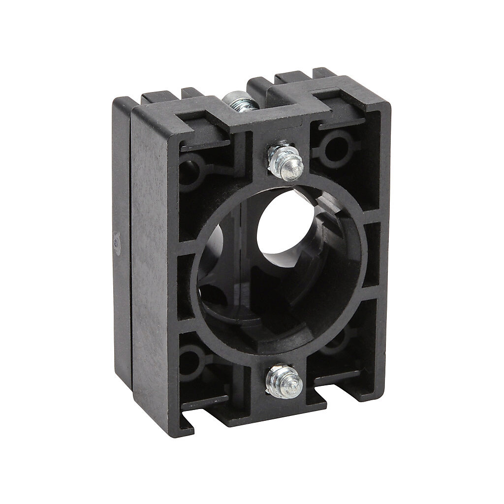 ECP3029-02 - NITRA valve adapter block, replacement, plastic. For use with ECP series pneumatic pushbuttons.