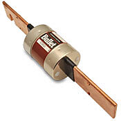 ECSR225 - Edison fuse, ECSR series, Class RK5, current-limiting, time-delay, 225A, 600 VAC, knife blade, feeder/branch protection applications.