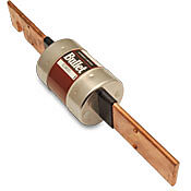 ECSR300 - Edison fuse, ECSR series, Class RK5, current-limiting, time-delay, 300A, 600 VAC, knife blade, feeder/branch protection applications.