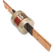 ECSR500 - Edison fuse, ECSR series, Class RK5, current-limiting, time-delay, 500A, 600 VAC, knife blade, feeder/branch protection applications.