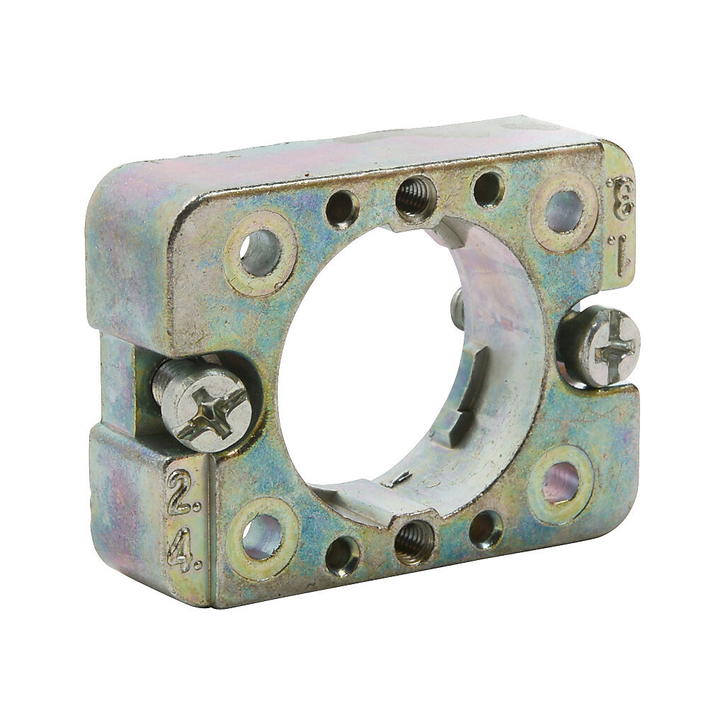 ECX1029-2 - AutomationDirect support base, replacement, 22mm, metal. For use with GCX and ECX series pushbuttons and switches.