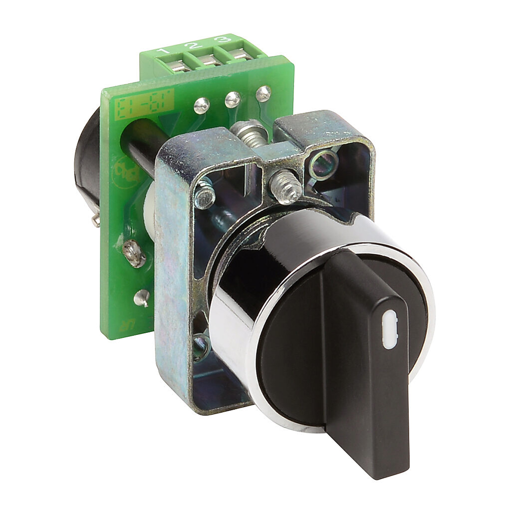 ECX2300-5K - AutomationDirect potentiometer, IP65, 5k ohm, 22mm, black. Legend plate ECX2640 purchased separately.