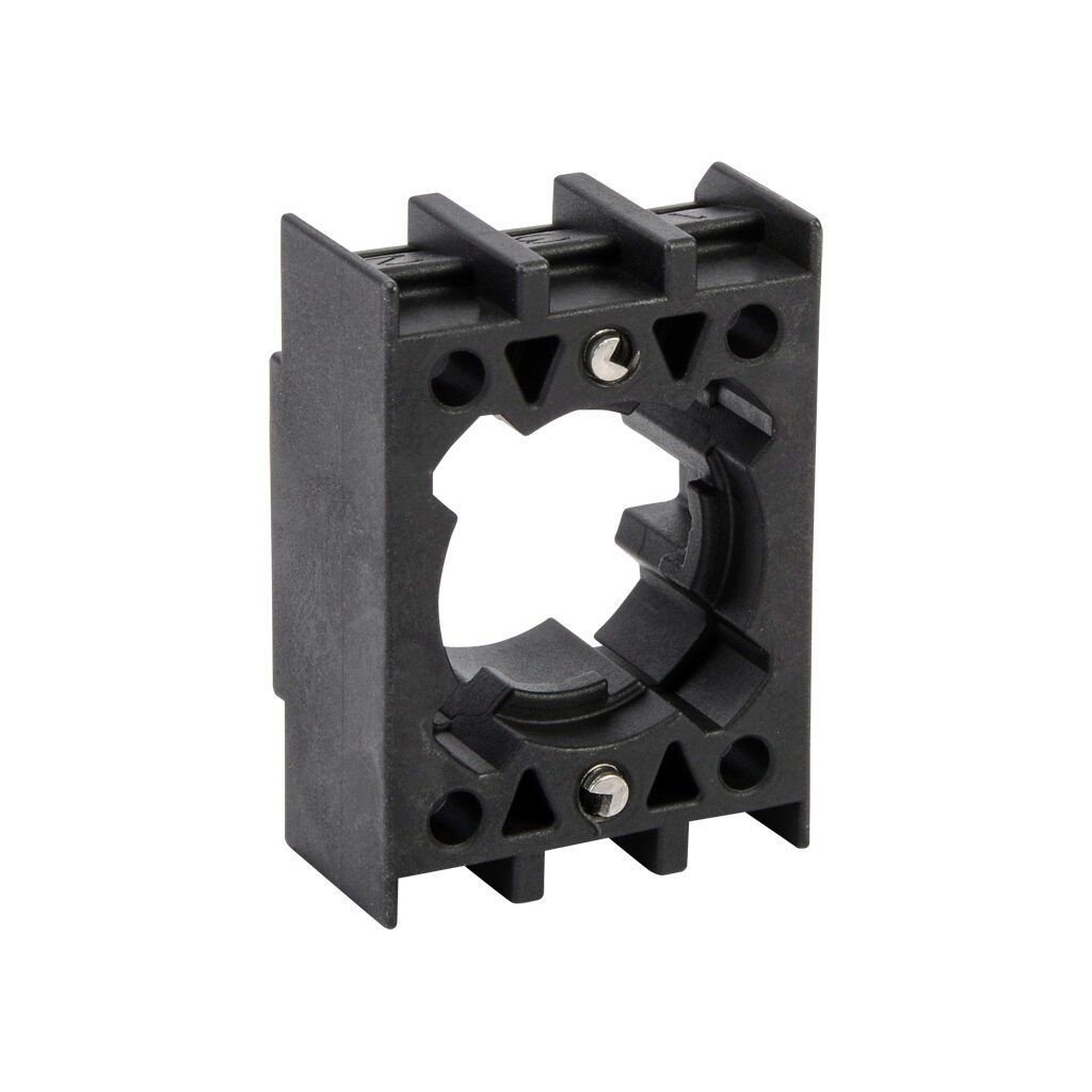 ELM - Schmersal mounting flange, replacement. For use with E and N series illuminated pushbuttons.