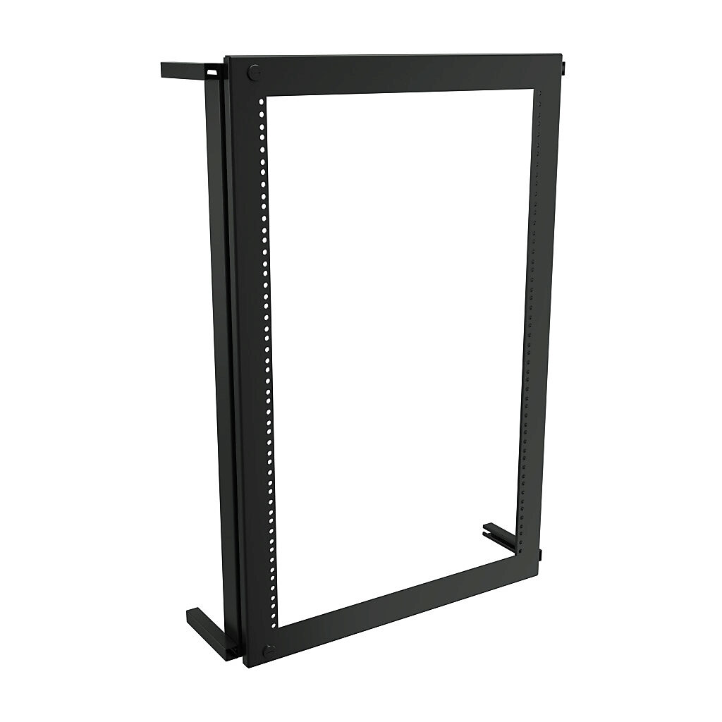 ESF3624 - Hammond rack mounting swing frame, carbon steel, black, powder coat finish. For use with 36x24in (HxW) wall-mount enclosures. Mounting hardware included.