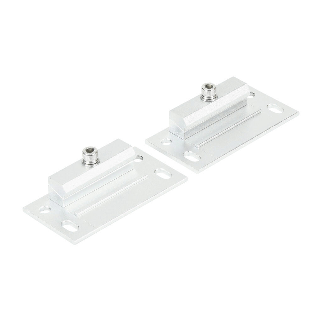 FLG-BRKT-01 - ProSense FLG series mounting bracket, replacement, lateral orientable, vertical and horizontal adjustment, aluminum. Package of 2. For use with ProSense light grids. Mounting hardware included.