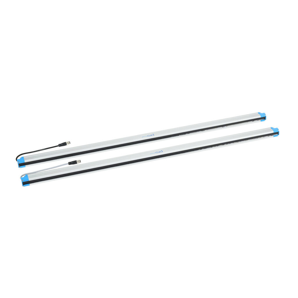 FLG-H26-0940 - ProSense FLG light grid, sender/receiver pair, object detection, 20mm resolution, 940mm detection height, 0.1-10m operating distance, NPN/PNP, (1) 8-pin M12 quick-disconnect and (1) 12-pin M12 quick-disconnect.